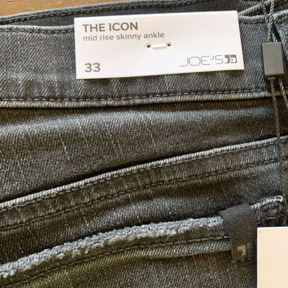 Women’s Joe’s Jeans The Icon Mid Rise Skinny Ankle Jeans NWT - Picture 4 of 7